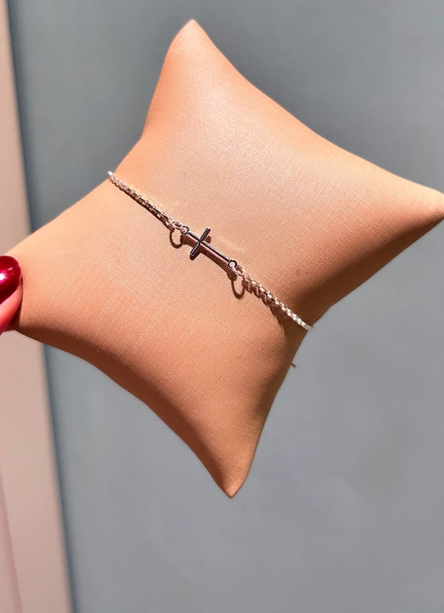 Pulseira cruz